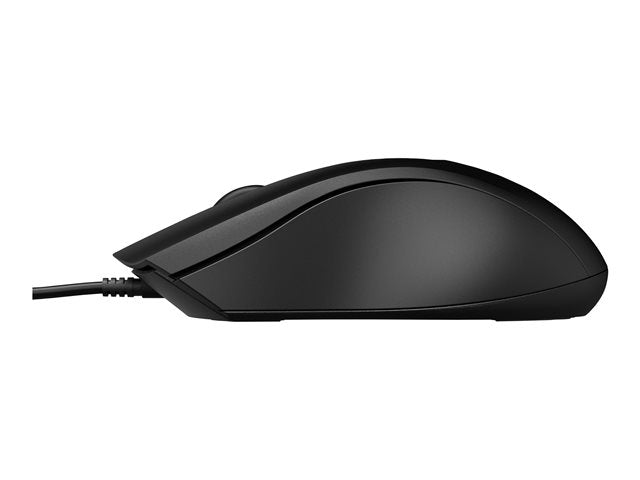HP 105 Black Wired Mouse