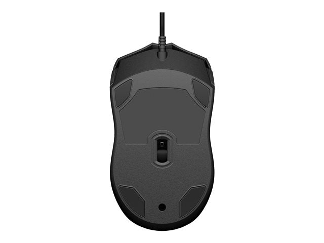 HP 105 Black Wired Mouse