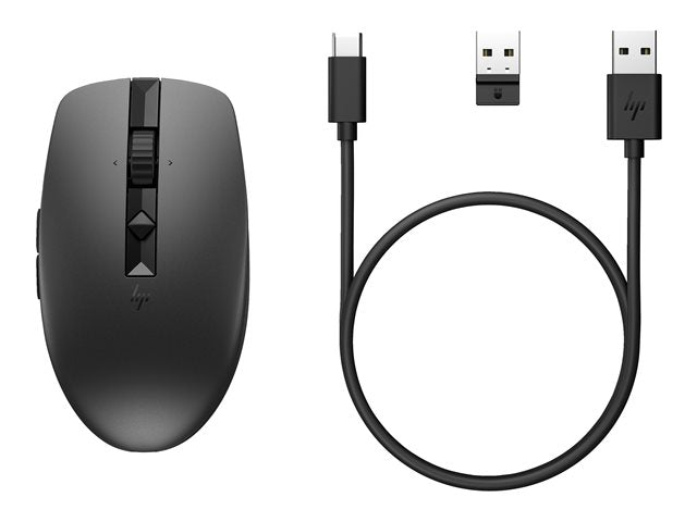 HP 715 Rechargeable Mult-Dvc Bluetooth Mouse