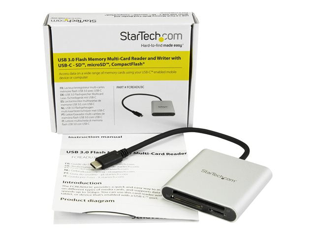 StarTech.com USB 3.0 Flash Memory multi-cardreader