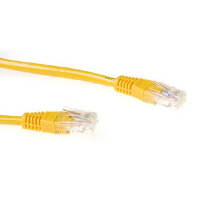 Cat.6 UTP patchkabel geel 1,50m
