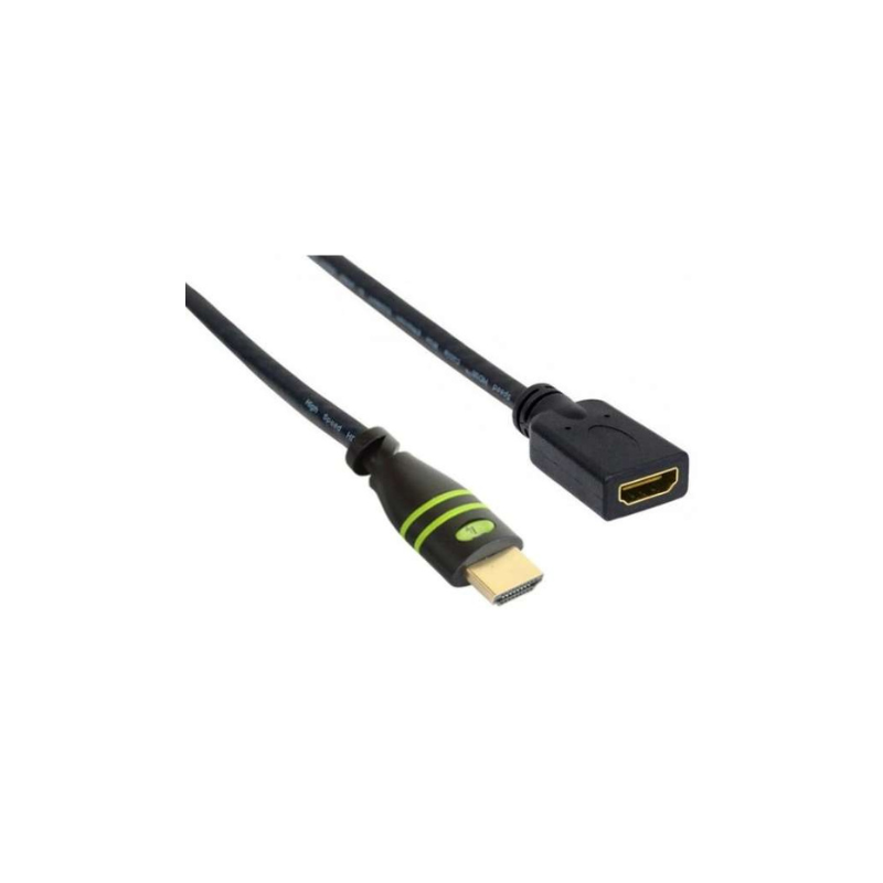 HDMI High Speed Extension Cable with Ethernet 4K 60Hz M / F, 5m