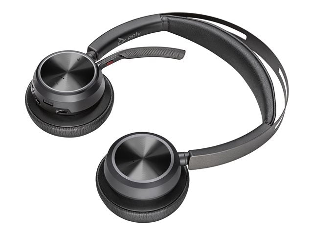 Poly Voyager Focus 2 USB-C-C Headset +USB-C/A Adapter +Charging Stand No localization