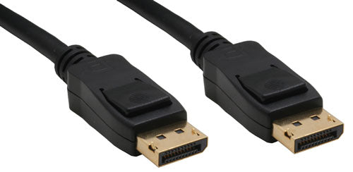 InLine DisplayPort kabel, zwart, vergulde contacten, 7.5m
