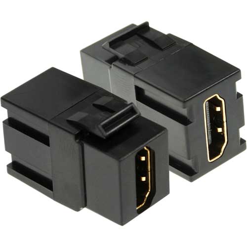 Keystone Adapter HDMI ZWART