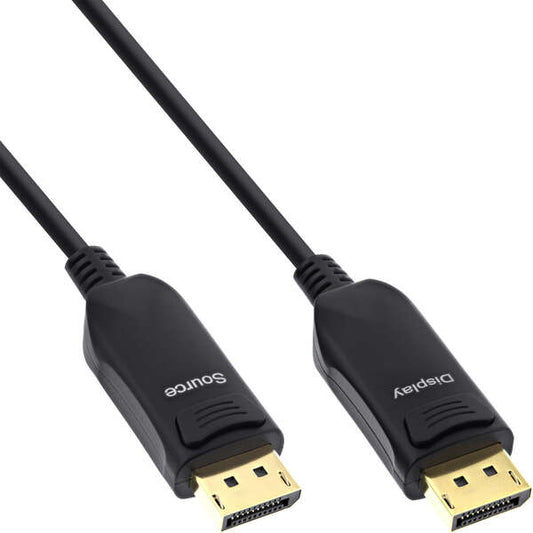 DisplayPort 1.4 AOC Cable, 8K4K, black, 20m