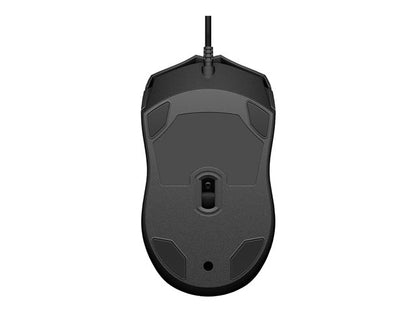HP 105 Black Wired Mouse
