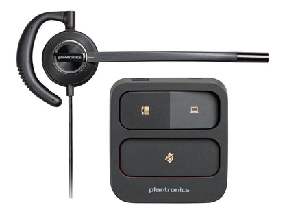 Poly EncorePro 530 Headset +Quick Disconnect EMEA-INTL English Loc-Euro plug