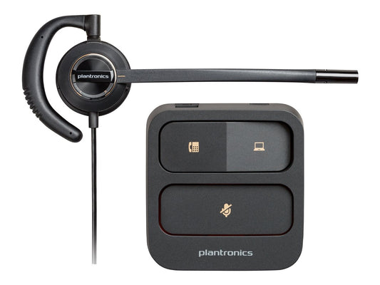 Poly EncorePro 530 Headset +Quick Disconnect EMEA-INTL English Loc-Euro plug