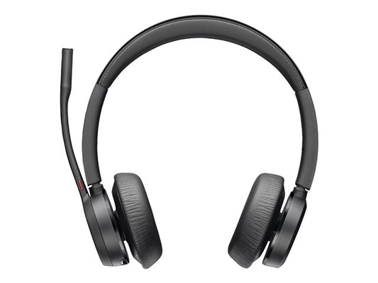 Poly Voyager 4320-M Microsoft Teams Certified Headset +BT700 dongle +Charging Stand