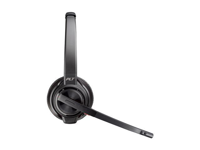 Poly Savi 8220 UC Microsoft Teams Certified DECT 1880-1900 MHz USB-A Headset EMEA-INTL English Loc-Euro plug