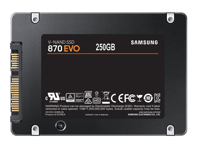 Samsung 870 EVO 250GB 2,5 inch