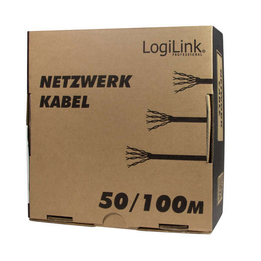 Cat. 6 UTP installatie kabel, ring 50m