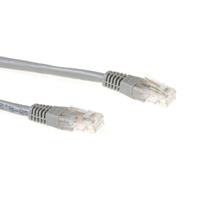 Cat.6 UTP patchkabel grijs 2m