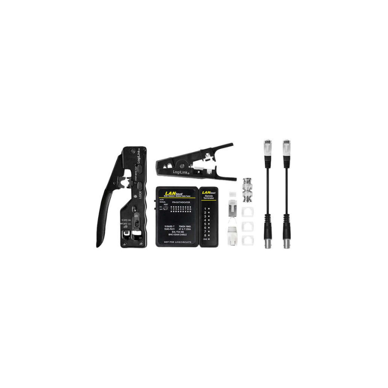 Networking tool set, 4 parts, specially for Cat6A Cat7 cable