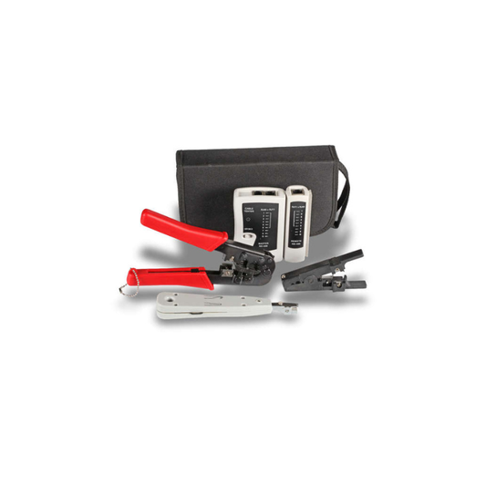 Network Cable Tool-Set - Cat5e, Cat6, RJ11 RJ12 en RJ45