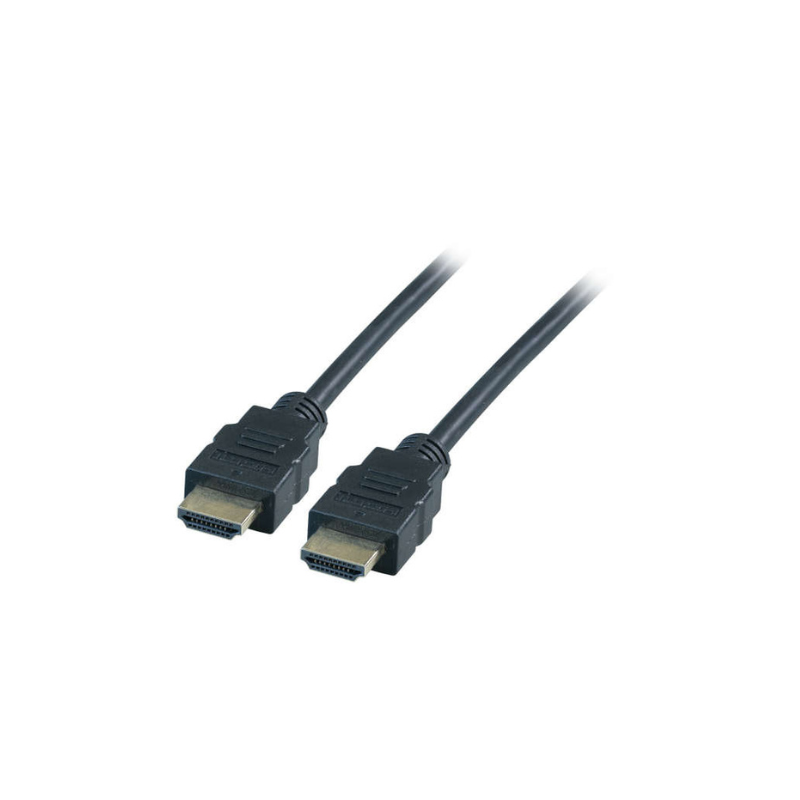 DMI Connection cable with Ethernet 4K30Hz, A-A, black, 1m