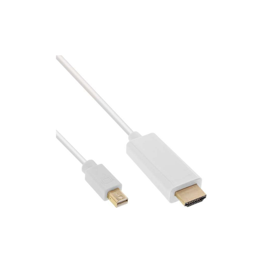 Mini DisplayPort to HDMI 4K2K with Audio Converter Cable 1m
