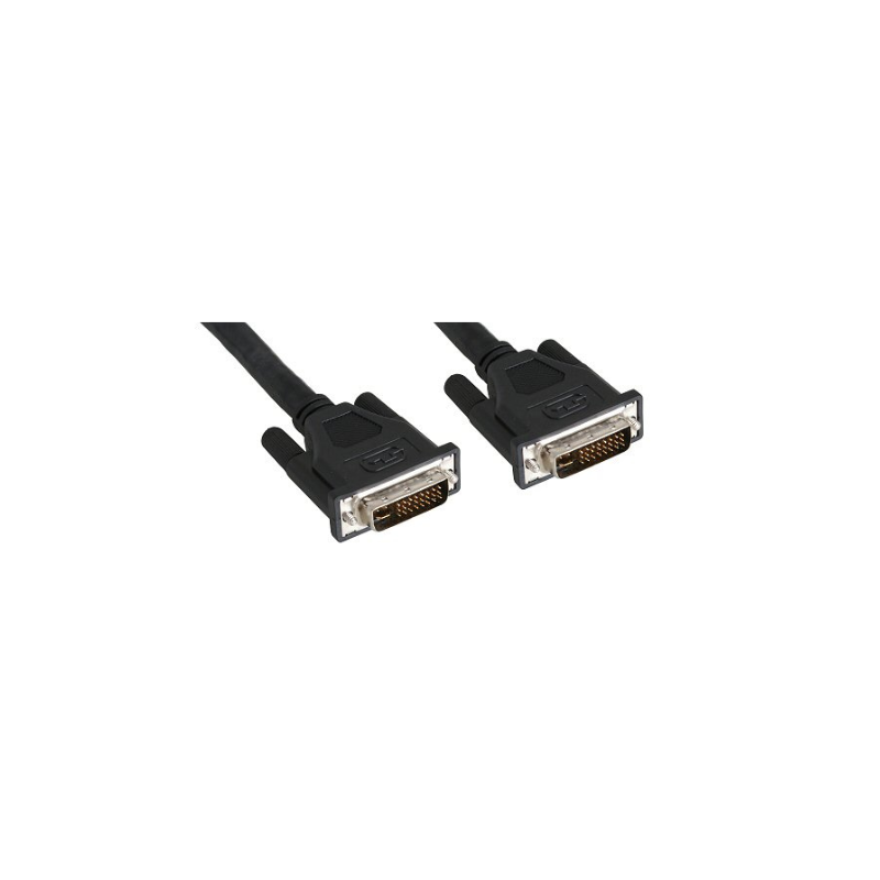 DVI-I kabel, 24+5 M/M, Dual Link, zonder ferrietkernen, 3m
