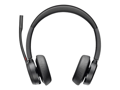 Poly Voyager 4320 USB-C Headset +BT700 dongle +Charging Stand