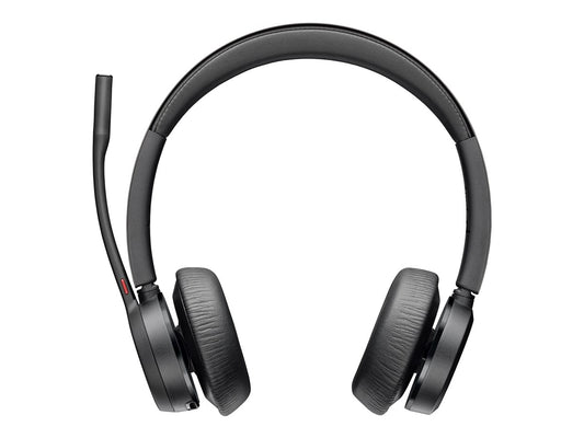 Poly Voyager 4320 USB-C Headset +BT700 dongle +Charging Stand