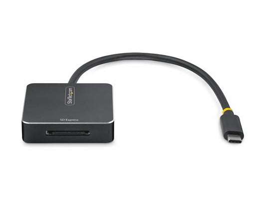 StarTech.com USB-C SD Express Card Reader, USB 10Gbps, Portable Memory Card Reader, USB Type-C to Secure Digital 7.1 Adapter, Works with Any Operating System