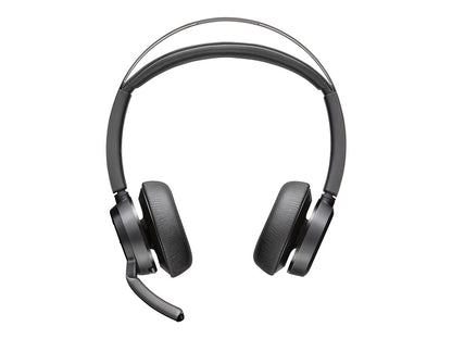 Poly Voyager Focus 2 USB-C-C Headset +USB-C/A Adapter +Charging Stand No localization