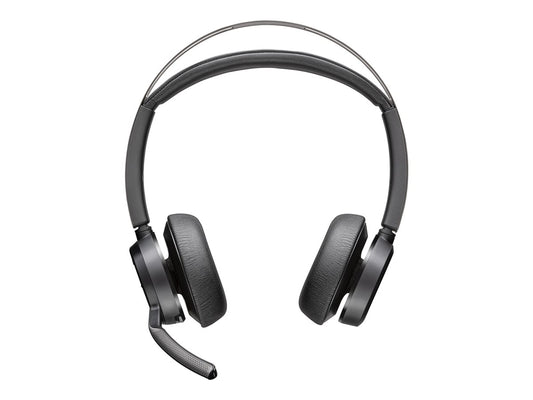 Poly Voyager Focus 2 USB-C-C Headset +USB-C/A Adapter +Charging Stand No localization