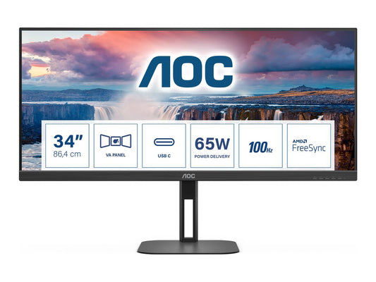 AOC Value-line U34V5C/BK