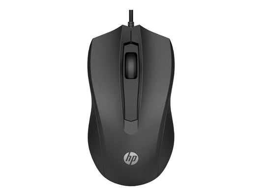 HP 105 Black Wired Mouse